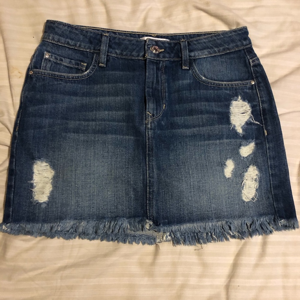Guess mini jean skirt